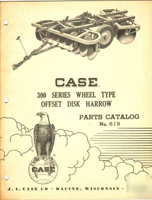 Orig. case 300 wheel offset disk harrow parts catalog