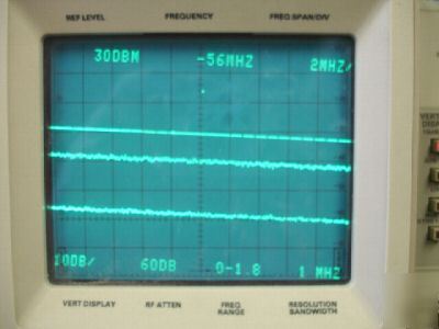 Tektronix 496 spectrum analyzer opt 3T - no 
