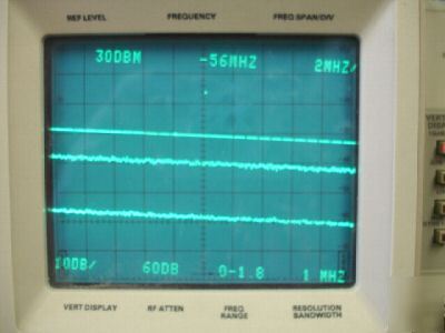 Tektronix 496 spectrum analyzer opt 3T - no 