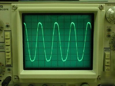 Tektronix model 475 200 mhz dual trace oscilloscope