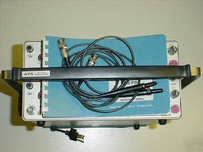 Tektronix model 475 200 mhz dual trace oscilloscope