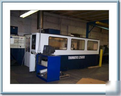 Trumpf 2503E 2600 watt metal cutting laser (20357)