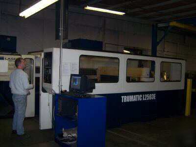 Trumpf 2503E 2600 watt metal cutting laser (20357)