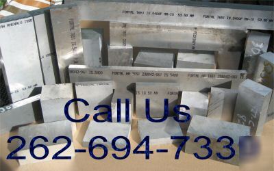 FortalÂ® hr aluminum plate 2.106 x 2 1/2 x 13 1/2 