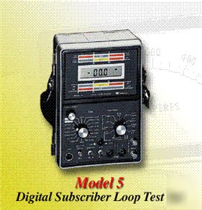 Like new triplett model 5 subscriber loop test set 