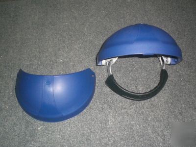 New (10) ao tuffmaster headgear with chin protection