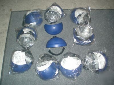 New (10) ao tuffmaster headgear with chin protection