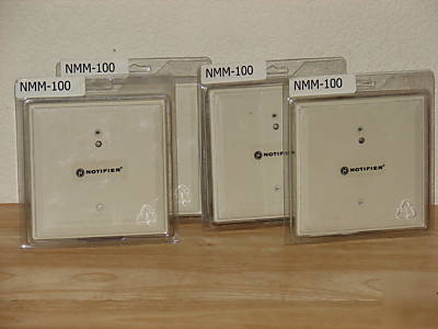 New notifier by honeywell nmm-100 monitor mod 4 alarms