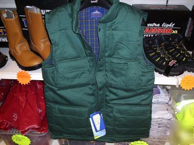 Shetland bodywarmer tartan lined black or green