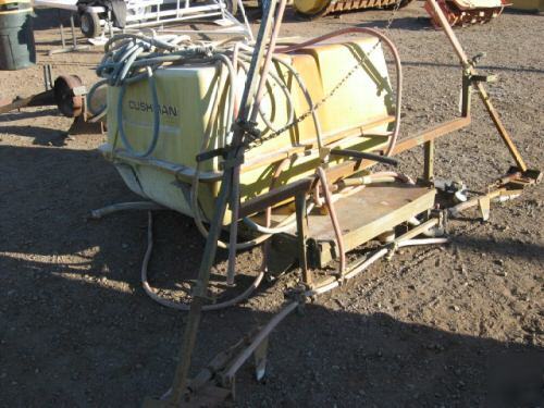 Smithco 200 gallon poly tank sprayer with frame 