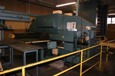 Amada pega 357 fanuc 6M cnc turret punch 1986