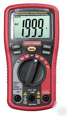 New craftsman digital multimeter cat iii-600V 82314 