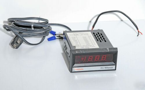 Simpson digital dc 200 milliammeter model 24506