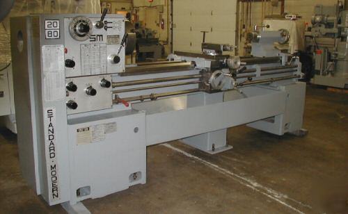 Standard modern 20 x 80 lathe - 3