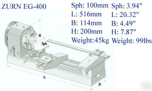 New zurn eg-400 tool presetter for vdi 30 & 40 taper