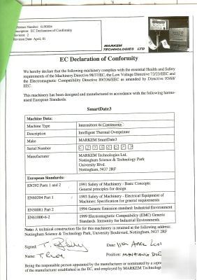 New markem smartdate 3 continuous marking system