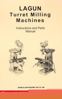 Oz~lagun turret vertical milling machine part manual